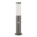 Brilagi - Buitenlamp met bewegingssensor ELIA 1xE27/20W/230V IP44 50 cm mat chroom