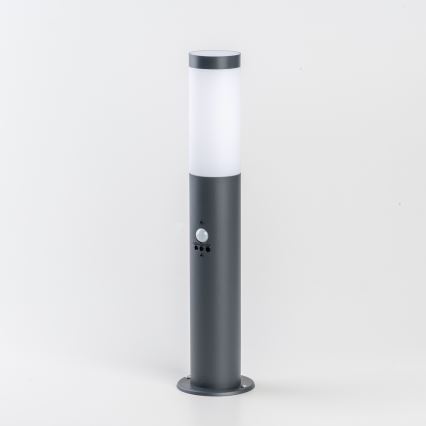 BRILAGI - Buitenlamp ELIA met bewegingssensor, 1xE27/20W/230V, IP44, 50 cm, antraciet