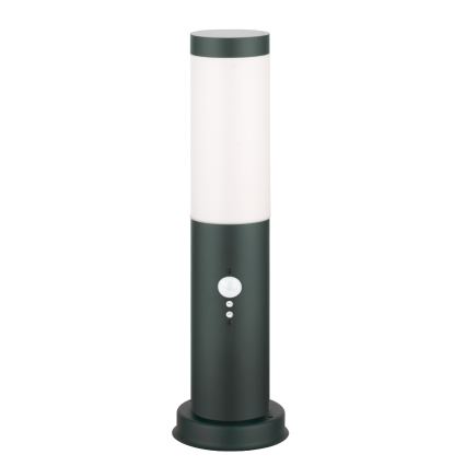 Brilagi - Buitenlamp met sensor NOVA 1xE27/15W/230V 40 cm IP44 antraciet