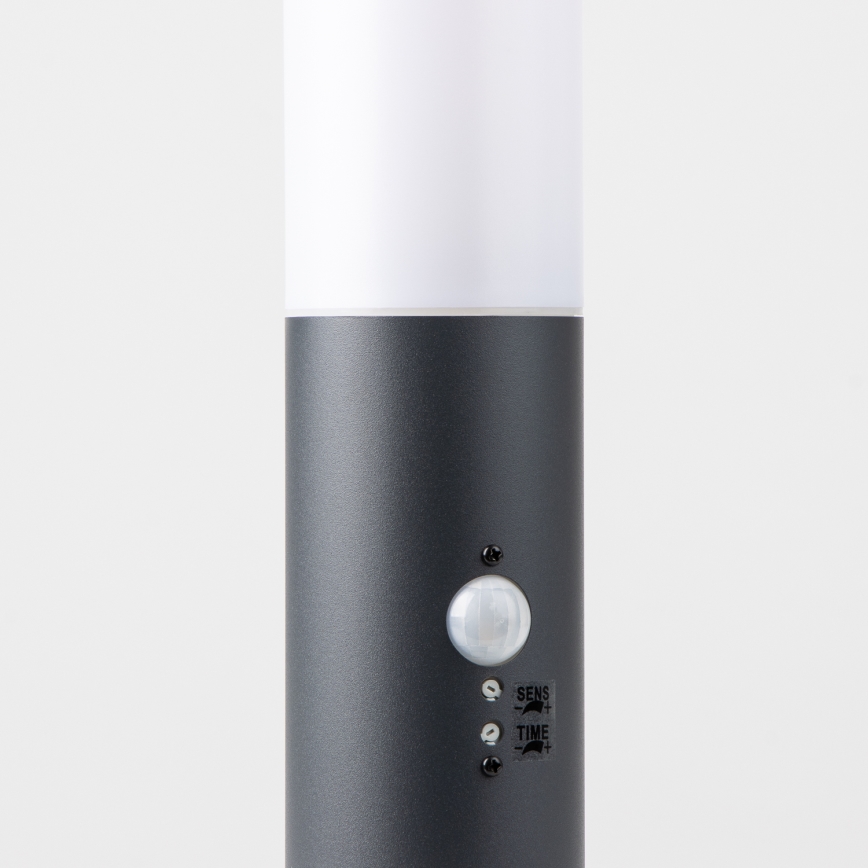 Brilagi - Buitenlamp met sensor NOVA 1xE27/15W/230V 40 cm IP44 antraciet