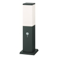 Brilagi - Buitenlamp met sensor NOVA 1xE27/15W/230V 40 cm IP44 antraciet
