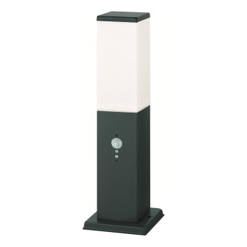 Brilagi - Buitenlamp met sensor NOVA 1xE27/15W/230V 40 cm IP44 antraciet