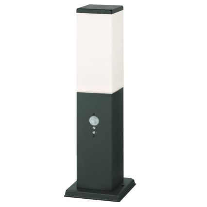 Brilagi - Buitenlamp met sensor NOVA 1xE27/15W/230V 40 cm IP44 antraciet