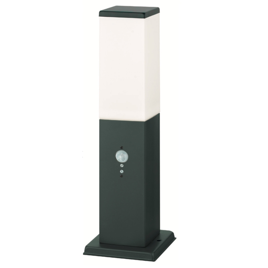 Brilagi - Buitenlamp met sensor NOVA 1xE27/15W/230V 40 cm IP44 antraciet