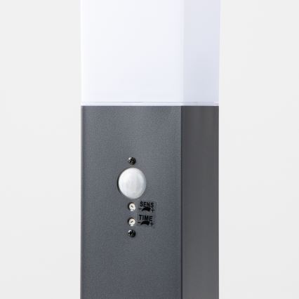 Brilagi - Buitenlamp met sensor NOVA 1xE27/15W/230V 40 cm IP44 antraciet