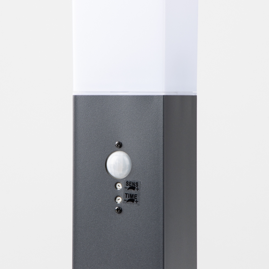 Brilagi - Buitenlamp met sensor NOVA 1xE27/15W/230V 40 cm IP44 antraciet