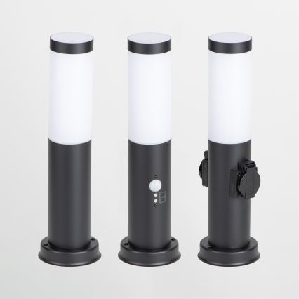 Brilagi - Buitenlamp met sensor NOVA 1xE27/15W/230V 40 cm IP44 zwart