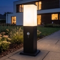Brilagi - Buitenlamp met sensor NOVA 1xE27/15W/230V 40 cm IP44 zwart