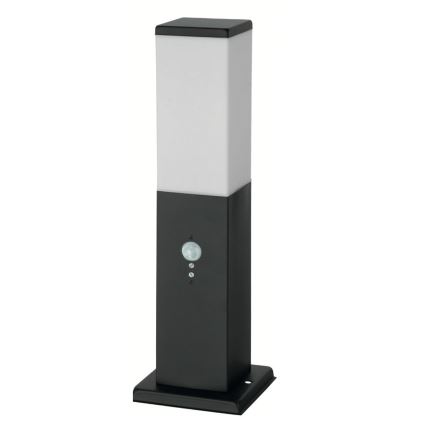 Brilagi - Buitenlamp met sensor NOVA 1xE27/15W/230V 40 cm IP44 zwart