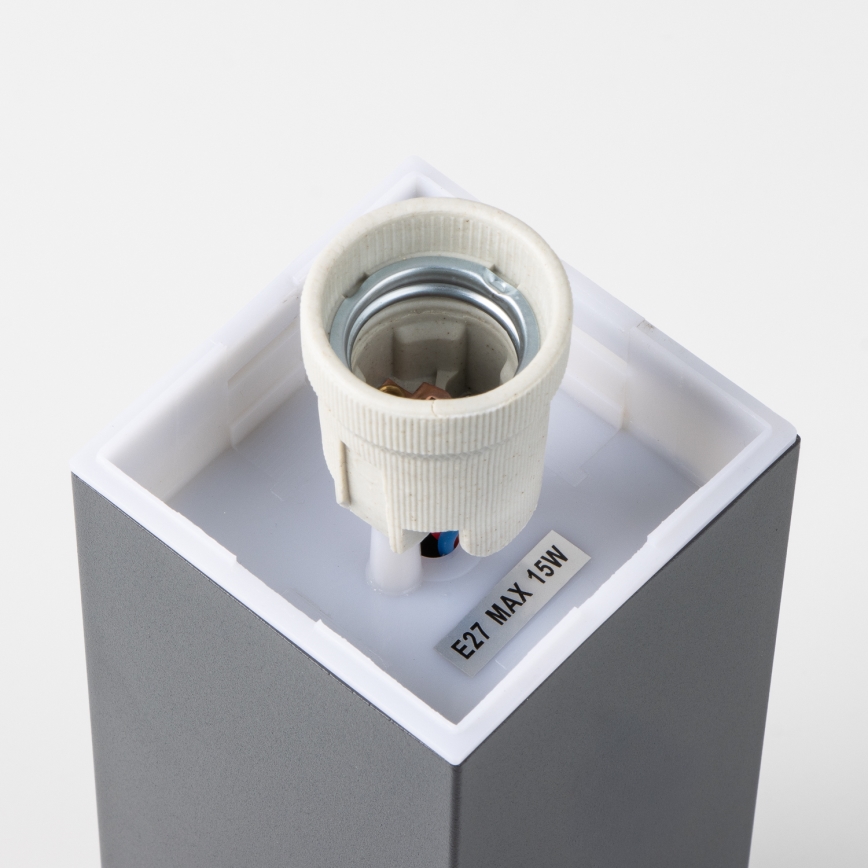 Brilagi - Buitenlamp NOVA 1xE27/15W/230V 40 cm IP44 antraciet