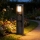 Brilagi - Buitenlamp PILLAR met 2 SCHUKO-stopcontacten, 1x G9/11W/230V, IP44, antraciet