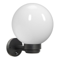 Brilagi - Buitenmuurlamp met bewegingssensor HARBOR 1xE27/40W/230V IP33 antraciet/wit