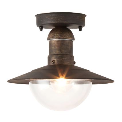 Brilagi - Buitenplafondlamp MOLDE 1xE27/60W IP44 brons/patina