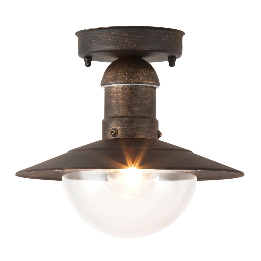 Brilagi - Buitenplafondlamp MOLDE 1xE27/60W IP44 brons/patina