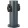 Brilagi - Buitenstopcontact zuil PILLAR 2Z SCHUKO 230V IP44 antraciet