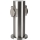 Brilagi - Buitenstopcontact zuil PILLAR 2Z SCHUKO 230V IP44 mat chroom