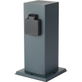BRILAGI - Buitenstopcontactpaal PILLAR 1Z SCHUKO 230V IP44 antraciet