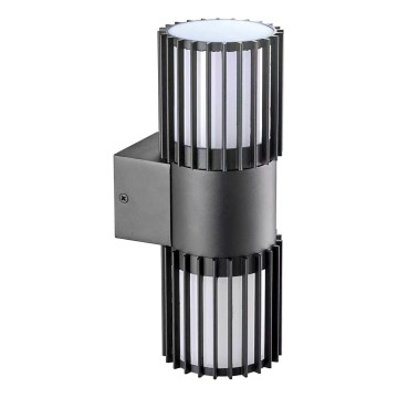 BRILAGI - Buitenwandlamp ARMOR 2xGU10/35W/230V IP44 antraciet