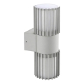 BRILAGI - Buitenwandlamp ARMOR 2xGU10/35W/230V IP44 grijs