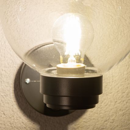 Brilagi - Buitenwandlamp HARBOR 1xE27/40W/230V IP33 antraciet/helder