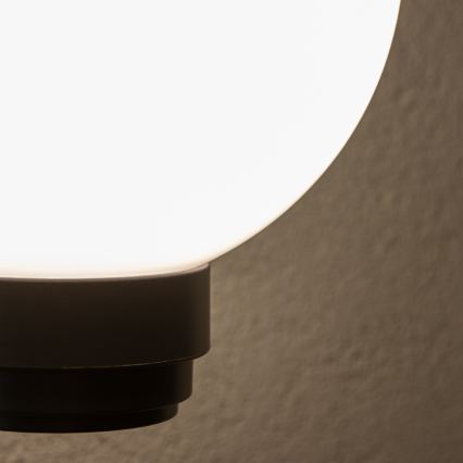 BRILAGI - Buitenmuurlamp met bewegingssensor HARBOR 1xE27/40W/230V IP33 zwart/wit