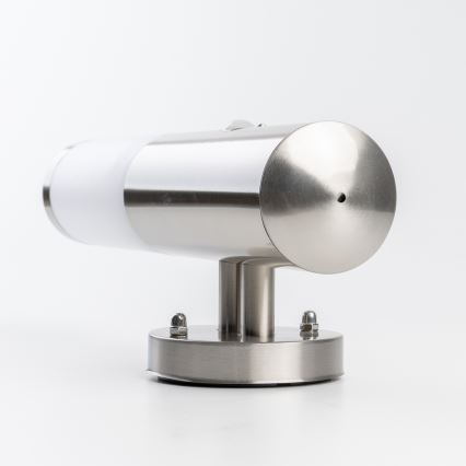 BRILAGI - Buitenwandlamp met sensor ELIA 1xE27/20W/230V IP44 mat chroom