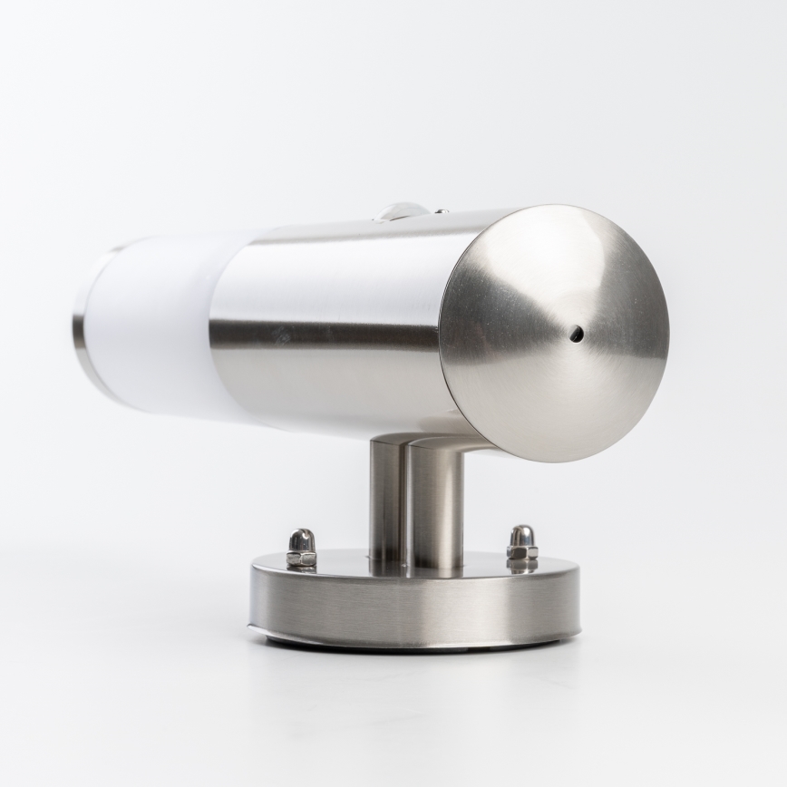BRILAGI - Buitenwandlamp met sensor ELIA 1xE27/20W/230V IP44 mat chroom