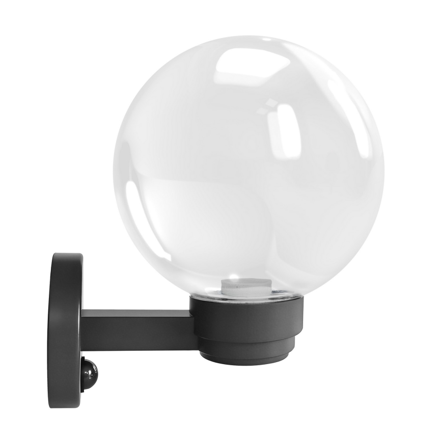 Brilagi - Buitenwandlamp met bewegingssensor HARBOR 1xE27/40W/230V IP33 antraciet/helder