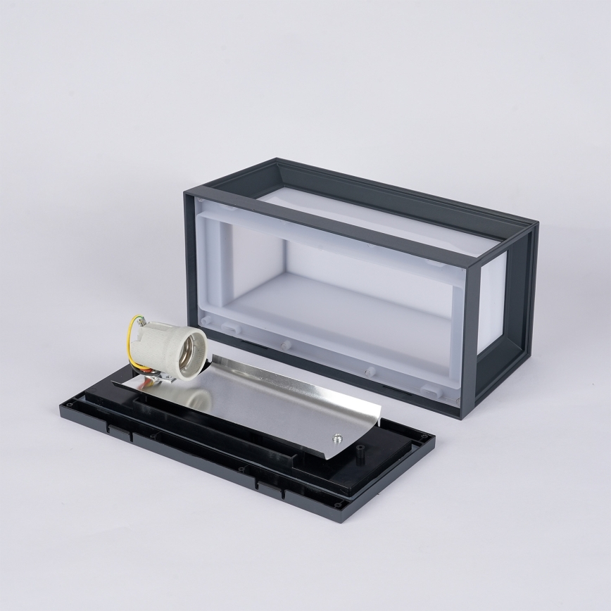 Brilagi - Buitenwandlamp PARKER 1xE27/60W/230V antraciet IP44