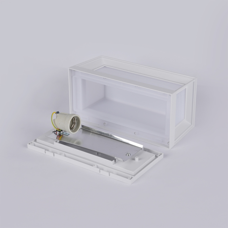 Brilagi - Buitenwandlamp PARKER 1xE27/60W/230V wit IP44