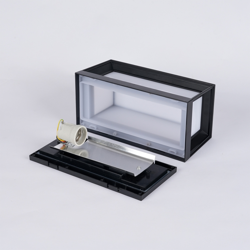 Brilagi - Buitenwandlamp PARKER 1xE27/60W/230V zwart IP44