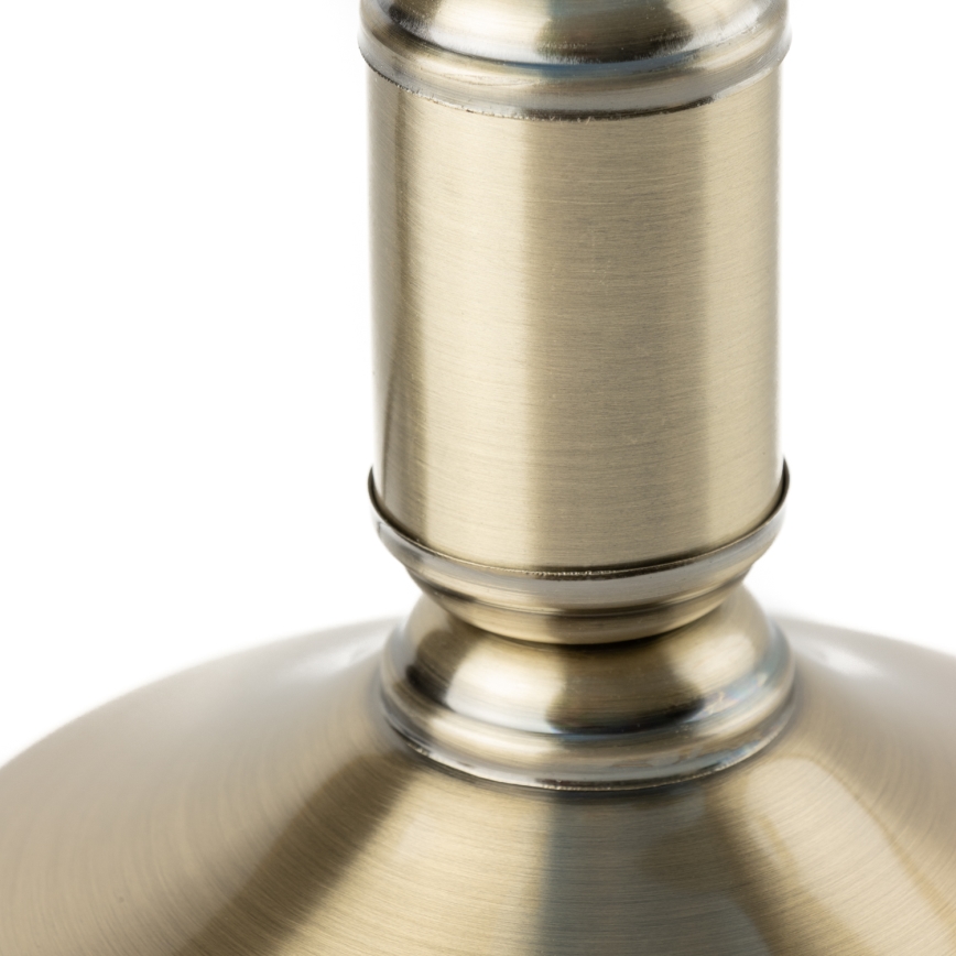 Brilagi - Bureaulamp BANK OFFICE 1xE27/60W/230V messing/wit