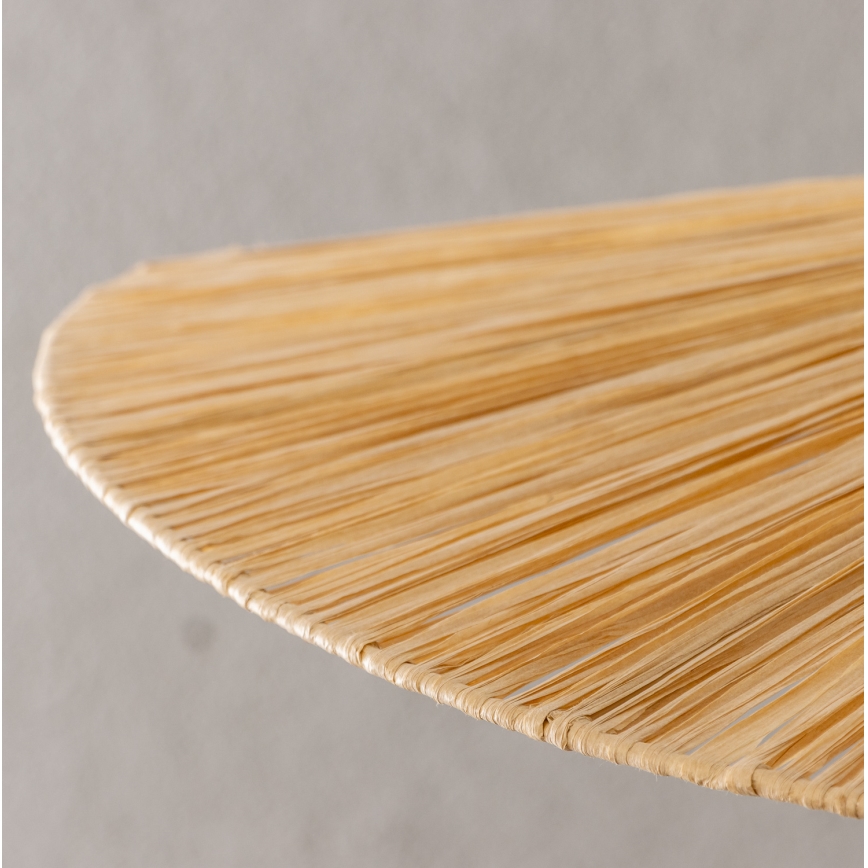 Brilagi - CERIA BOHO LED-hanglamp aan kabel 1x E27/40W/230V Ø 80 cm raffia