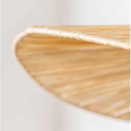 Brilagi - CERIA BOHO LED-hanglamp aan kabel 1x E27/40W/230V Ø 80 cm raffia