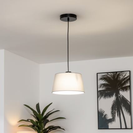Brilagi - CERIA LED-hanglamp aan kabel 1xE27/40W/230V Ø25 cm grijs
