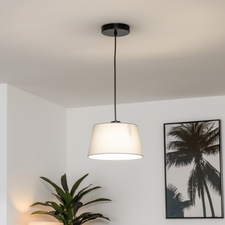Brilagi - CERIA LED-hanglamp aan kabel 1xE27/40W/230V Ø25 cm grijs