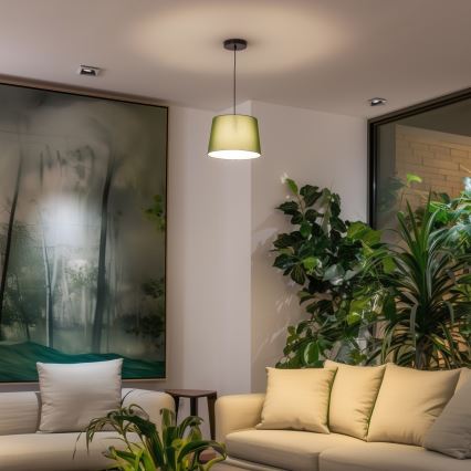 Brilagi - CERIA LED-hanglamp aan snoer 1xE27/40W/230V Ø 30 cm groen