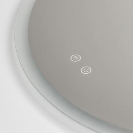 Brilagi - Dimbare LED-badkamerspiegel, verwarmd, met randverlichting CLARA PRO LED/19W/230V Ø 60 cm 3000/4000/6500K IP44 CRI 90