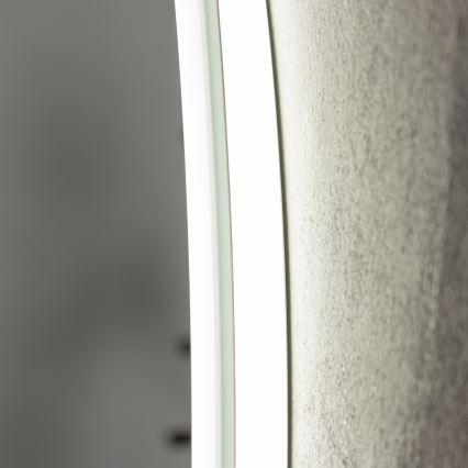 Brilagi - Dimbare LED-badkamerspiegel, verwarmd, met randverlichting CLARA PRO LED/19W/230V Ø 60 cm 3000/4000/6500K IP44 CRI 90