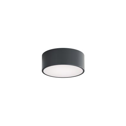 Brilagi - Plafondlamp voor badkamer met bewegings- en schemersensor CLARE 1xE27/24W/230V diam. 20 cm antraciet IP54