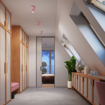 Brilagi - CRESTO LED-spot 1xGU10/10W/230V roze