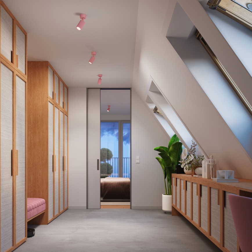 Brilagi - CRESTO LED-spot 1xGU10/10W/230V roze