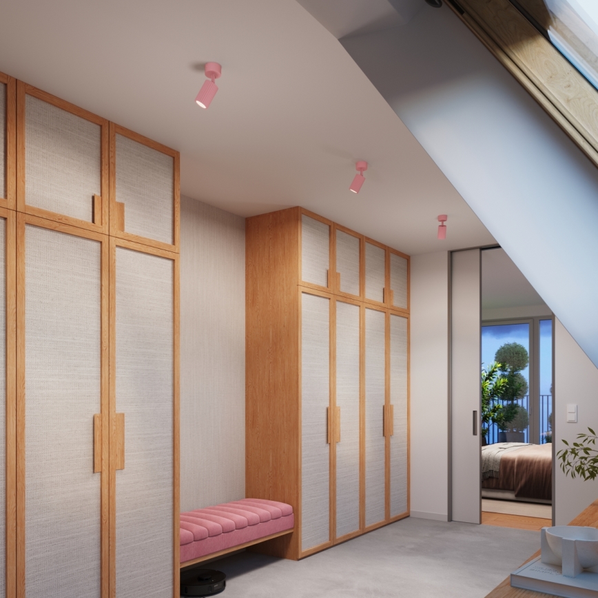 Brilagi - CRESTO LED-spot 1xGU10/10W/230V roze