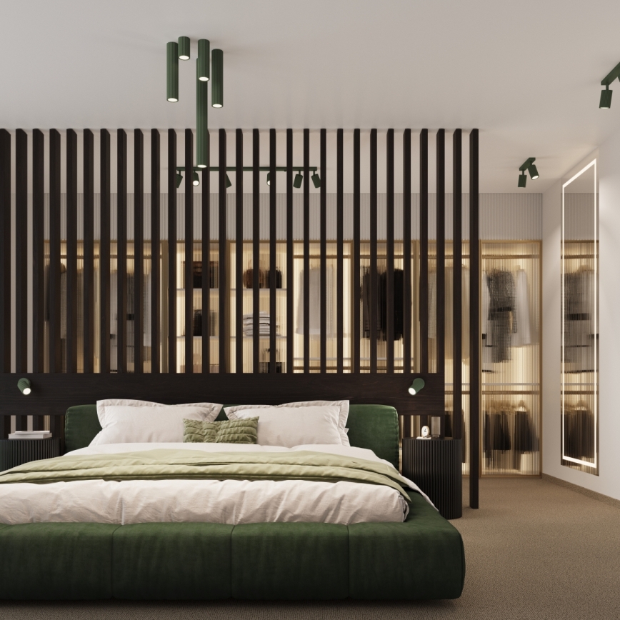 Brilagi - CRESTO LED-spot 2xGU10/10W/230V groen