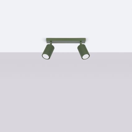 Brilagi - CRESTO LED-spot 2xGU10/10W/230V groen