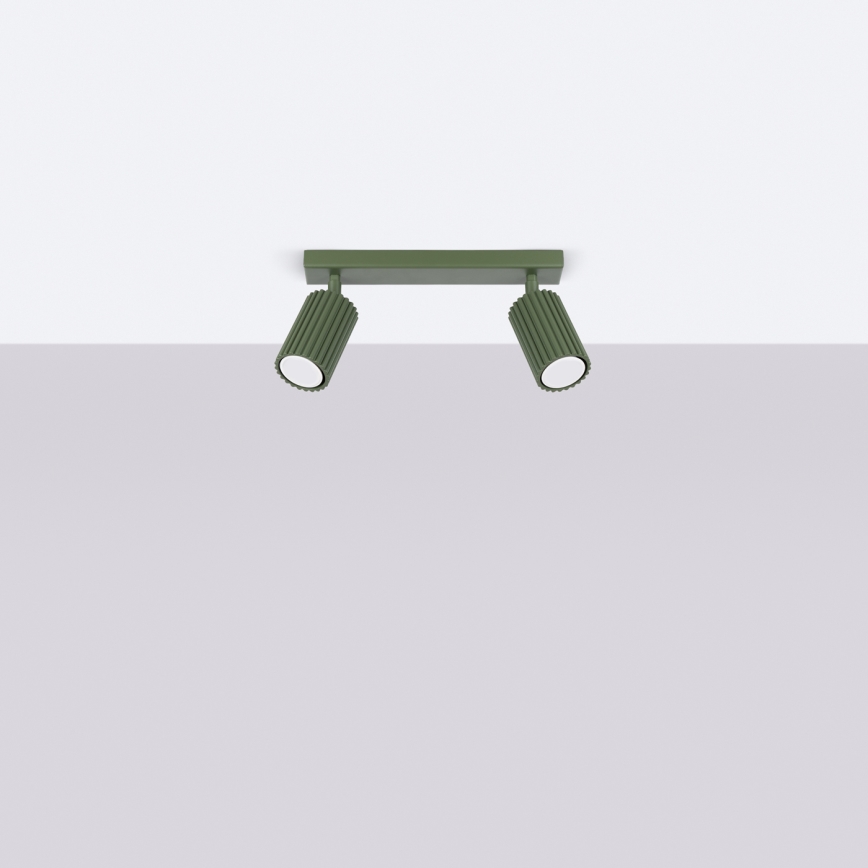 Brilagi - CRESTO LED-spot 2xGU10/10W/230V groen