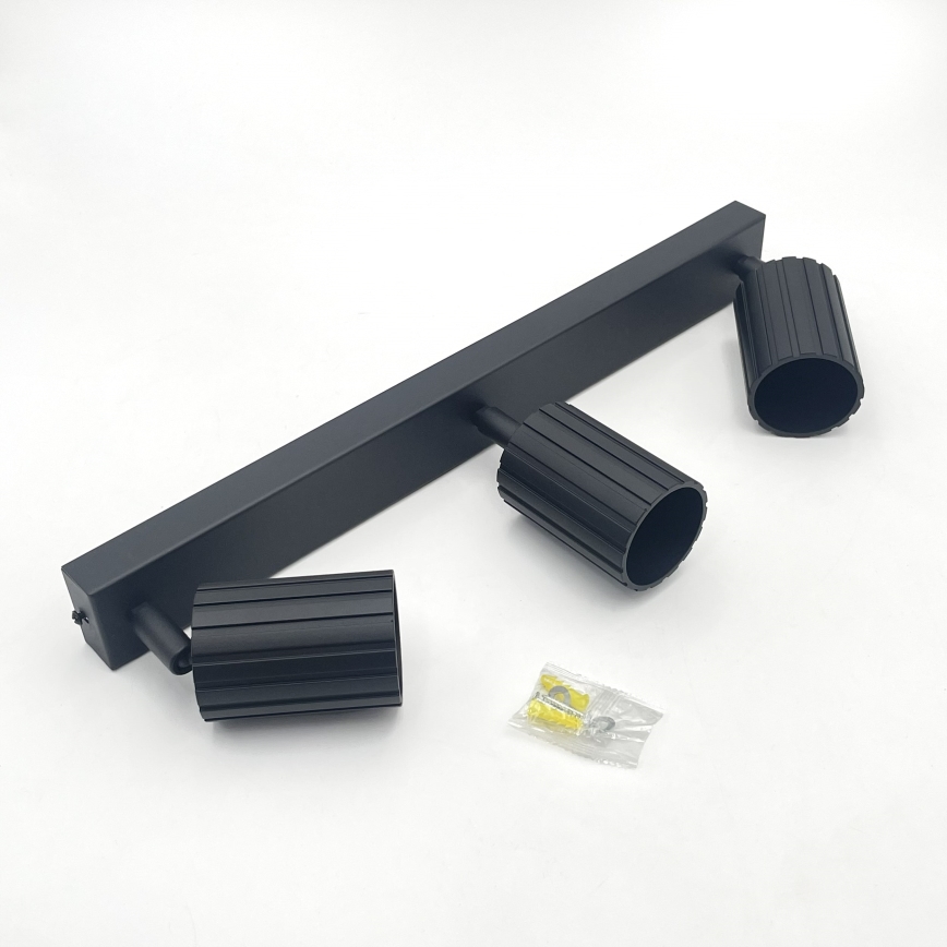 Brilagi - CRISPINA plafondspot 3xGU10/10W/230V zwart