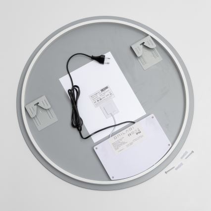 Brilagi - LED verwarmde badkamerspiegel DEMI PRO LED/20W/230V Ø 60 cm IP44 CRI 90 dimbaar + CCT