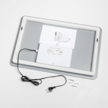 Brilagi - LED verwarmde badkamerspiegel DIANA LED/13W/230V 40x60 cm IP44 CRI 90 dimbaar + CCT