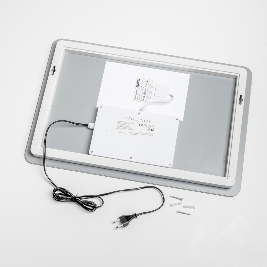 Brilagi - LED verwarmde badkamerspiegel DIANA LED/13W/230V 40x60 cm IP44 CRI 90 dimbaar + CCT